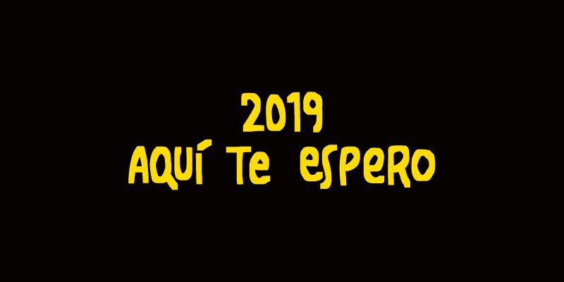 2019, aquí te espero