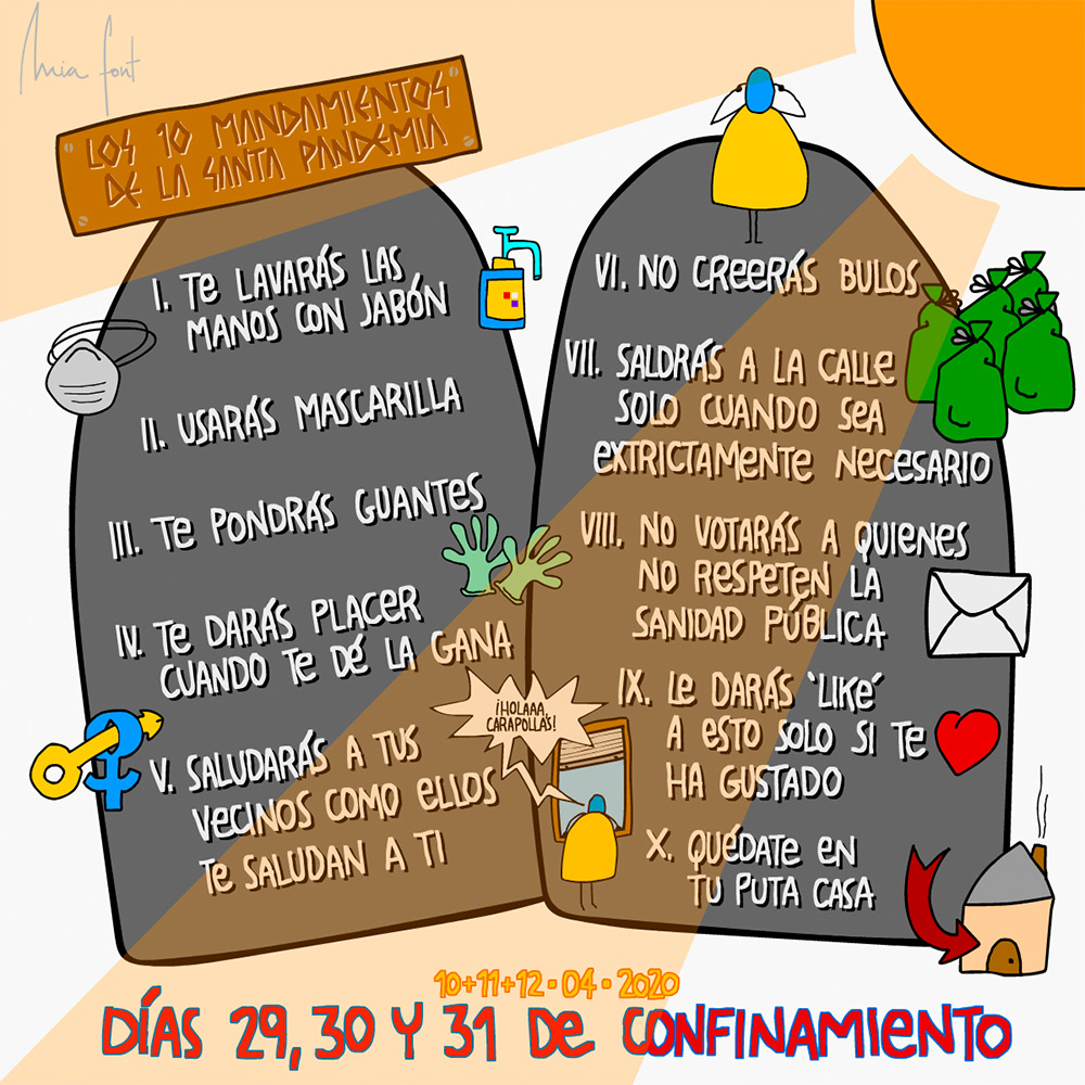 'Diario de confinamiento' by Mia Font